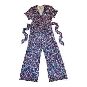 Draper James Knot Jumpsuit spring whimsy floral